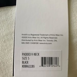 Knix Padded V-Neck Bra